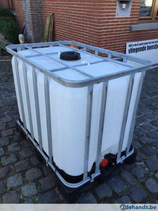 Ibc vaten 600 en 1000 liter te koop, Ophalen of Verzenden, Gebruikt
