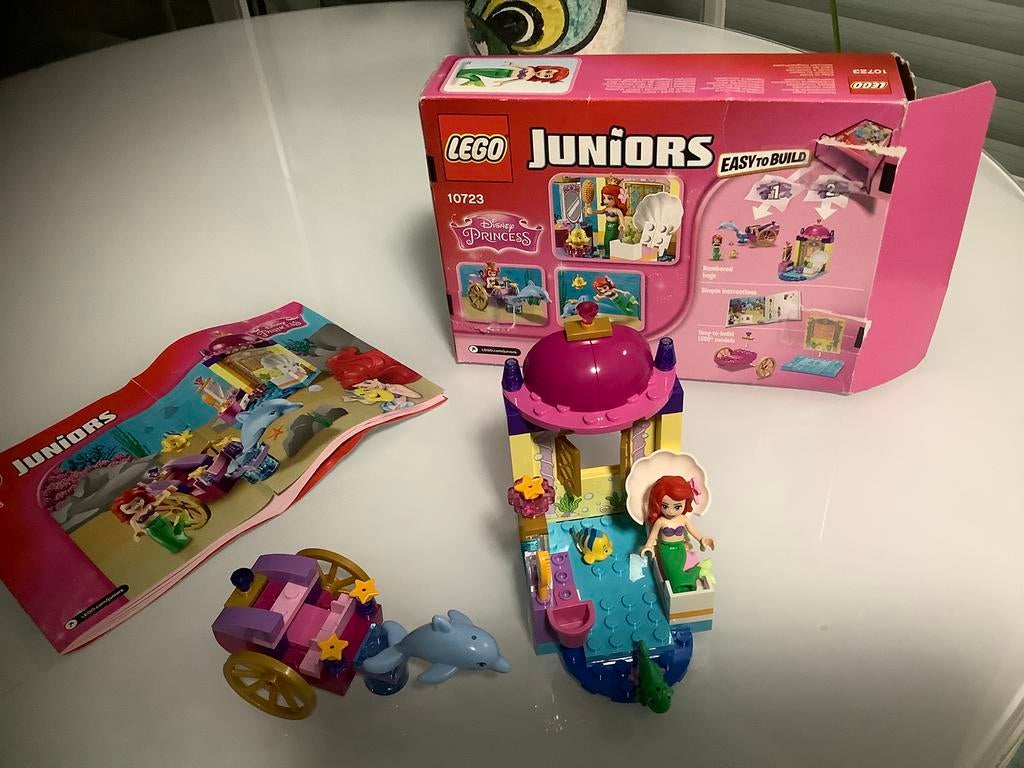 Lego Juniors Disney La calèche aux dauphins de la princesse, Enlèvement, Comme neuf, Lego