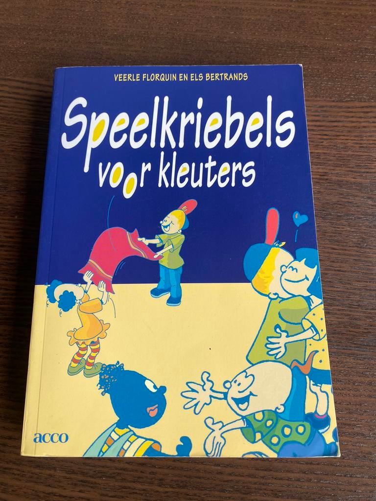 Speelkriebels voor kleuters., Boeken, Studieboeken en Cursussen, Ophalen, Gelezen