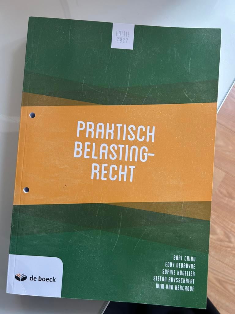 Praktisch belastingrecht 2022 NIEUW, Boeken, Ophalen of Verzenden, Nederlands
