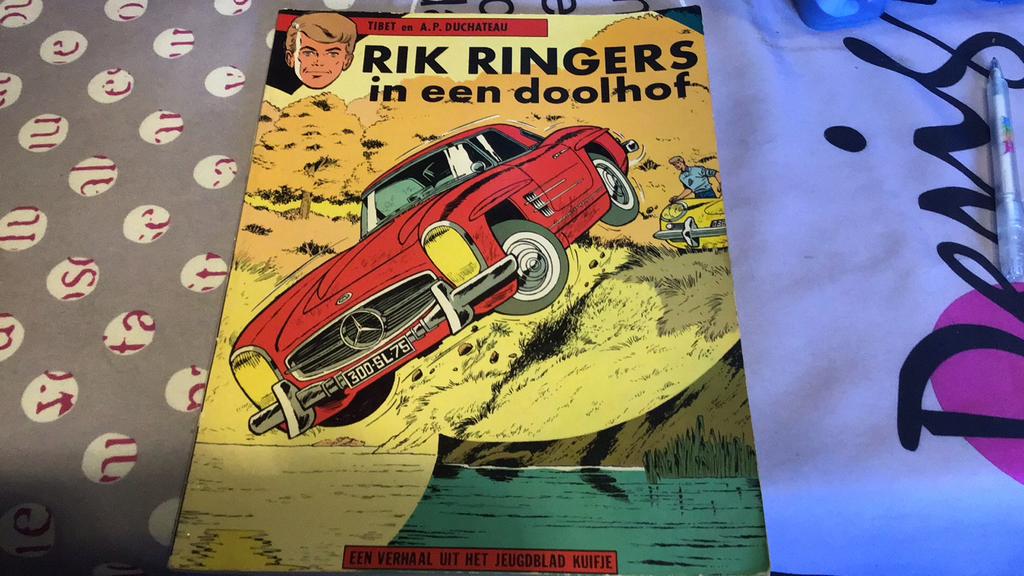 Rik ringers in een doolhof(e), Eén stripboek, Ophalen of Verzenden, Gelezen