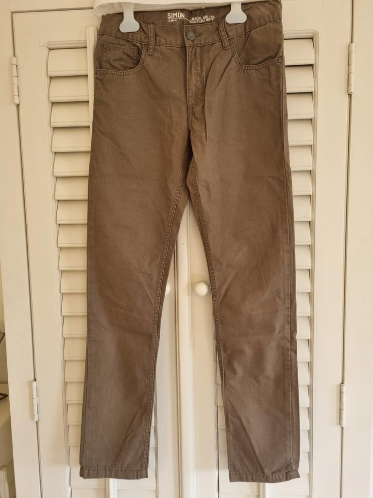Kaki broek JBC slim fit Simon 164-14 jaar, Kinderen en Baby's, Kinderkleding | Maat 164, Broek, JBC, Ophalen of Verzenden, Zo goed als nieuw