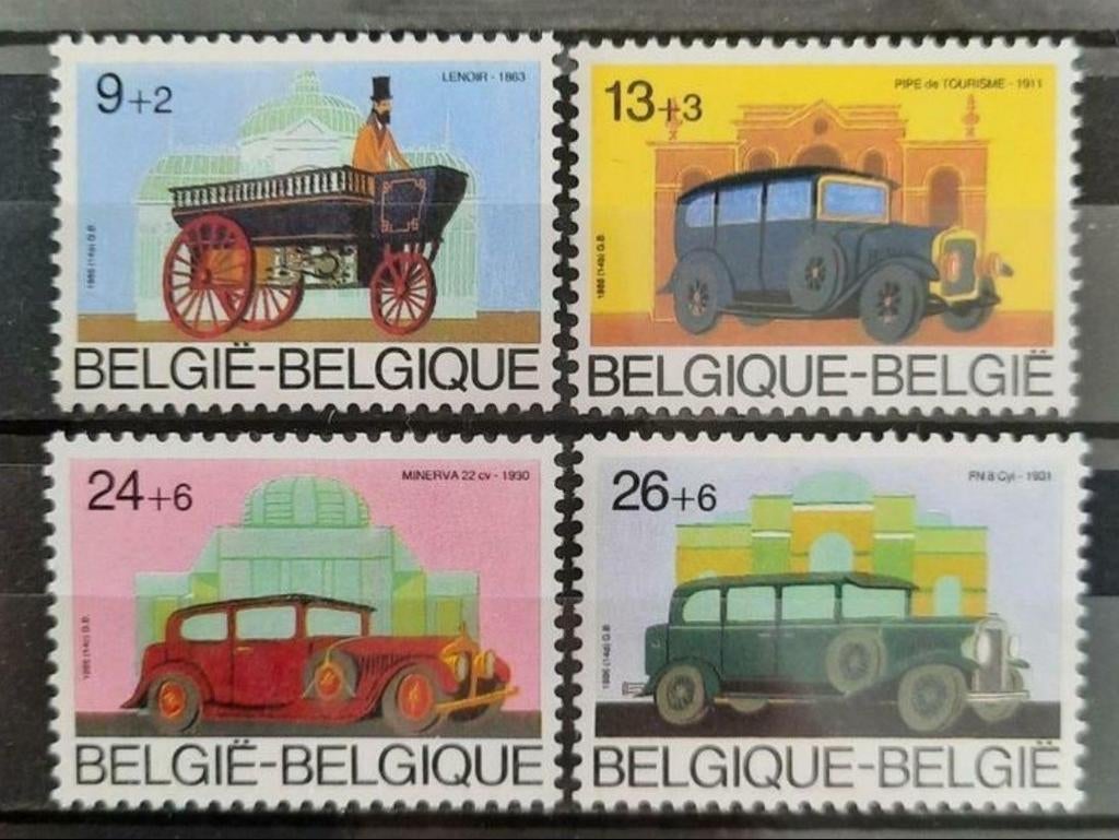 Belgique : COB 2232/35 ** Solidarité 1986., Sans timbre, Neuf, Enlèvement ou Envoi, Non oblitéré