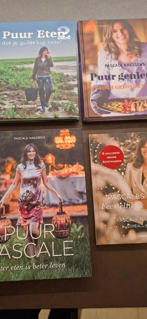 Kookboeken Pascale Naessens. Vanaf 4 euro, Enlèvement ou Envoi, Autres types, Pascale Naessens, Comme neuf