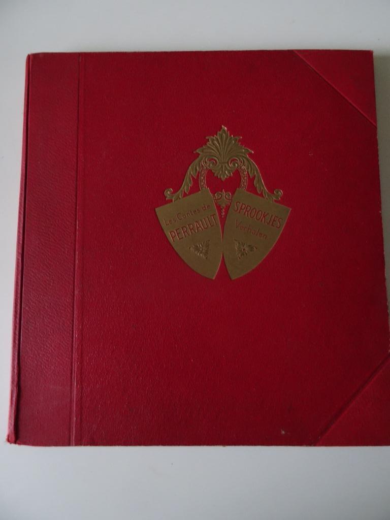 Album Chocolat Victoria Les Contes de Perrault Complet-1950, Enlèvement ou Envoi, Utilisé, Chocolat Victoria