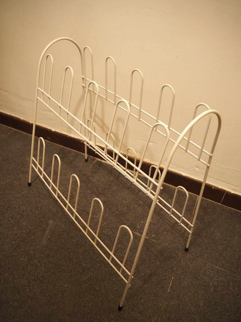Vintage wit schoenrekje, 1980s, Enlèvement, Comme neuf