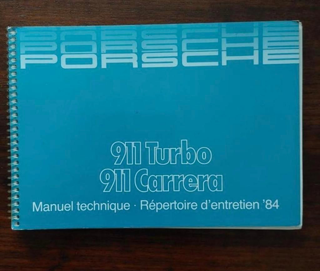 Onderhoudsboekje en handleiding Porsche 911 Carrera or, Particulier, Te koop