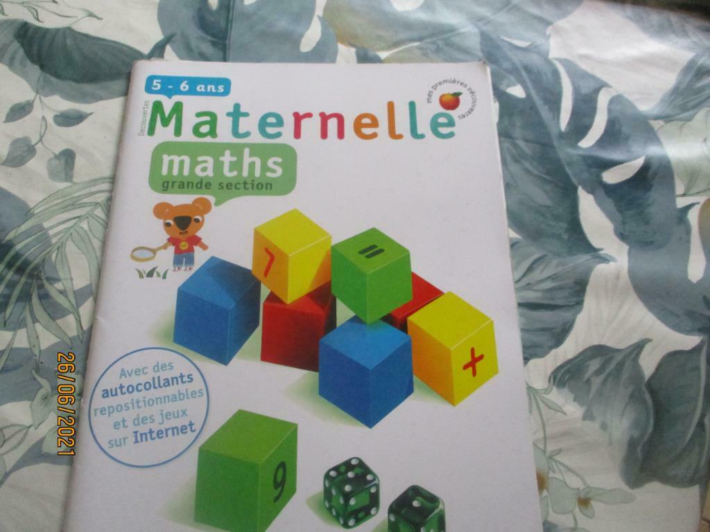 MATHS 3eme MATERNELLE.  5-6 ANS., Enlèvement ou Envoi, Autres niveaux