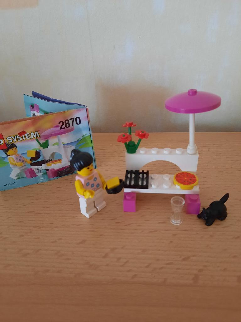 Barbecue système Lego 2870, Enfants & Bébés, Enlèvement ou Envoi, Comme neuf, Ensemble complet, Lego