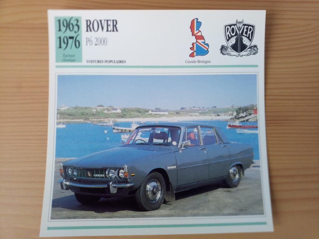 (Range) Rover - Edito Service kaarten auto periode 1963-1991, Verzamelen, Automerken, Motoren en Formule 1, Zo goed als nieuw
