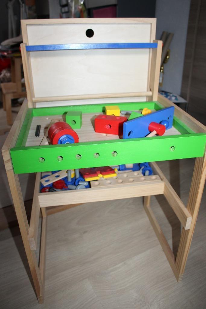 bureau / établi de bricolage enfant, Enlèvement, Utilisé, Bricolage
