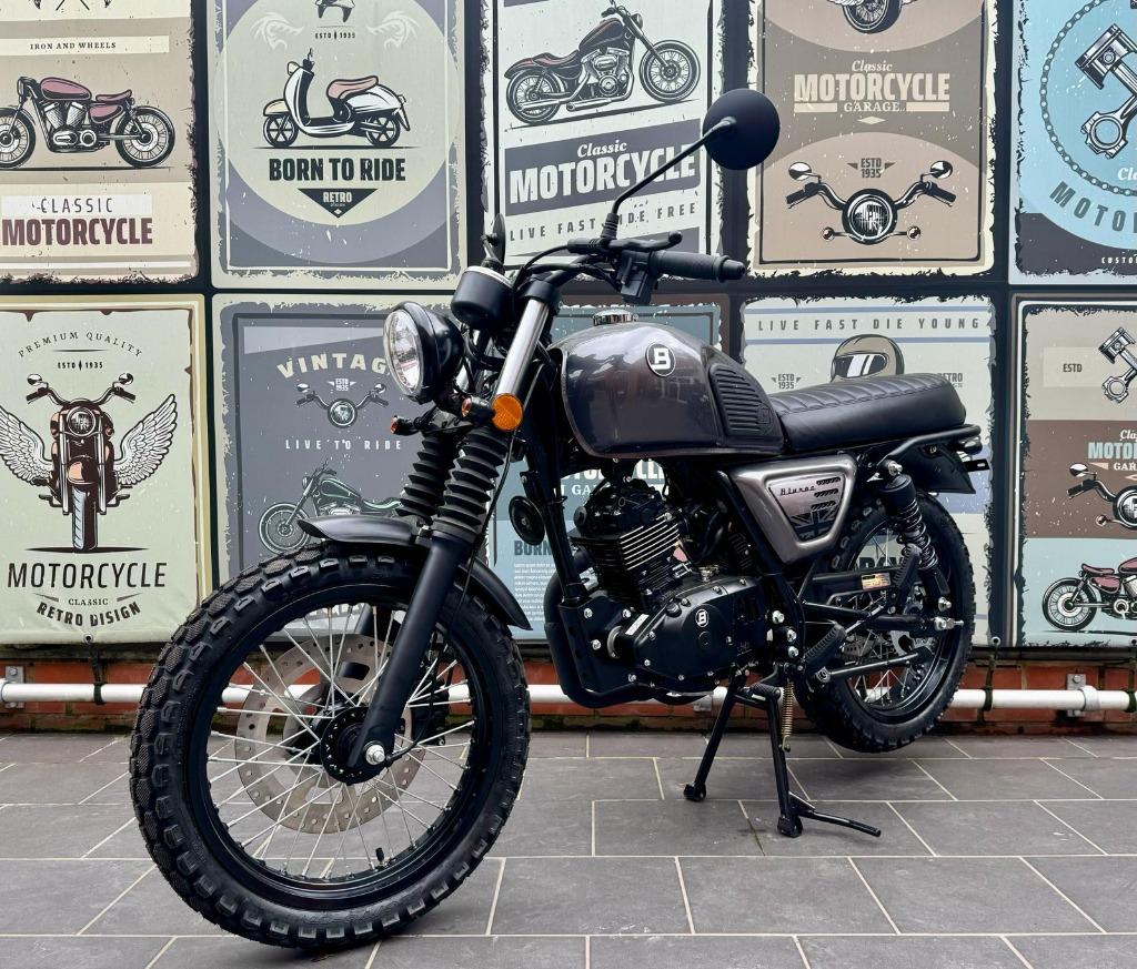 Moto BLUROC Legend 125cc – Neuve – Permis B / 4h formation, Particulier, Bluroc, Autre, 1 cylindre