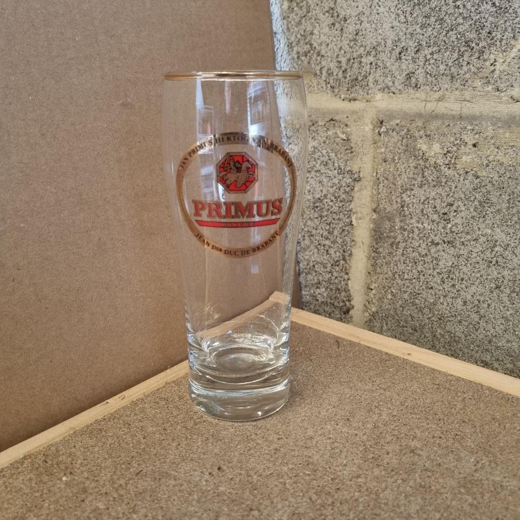 Verre Primus Haacht, Collections, Enlèvement ou Envoi, Utilisé, Verre ou Verres, Autres marques