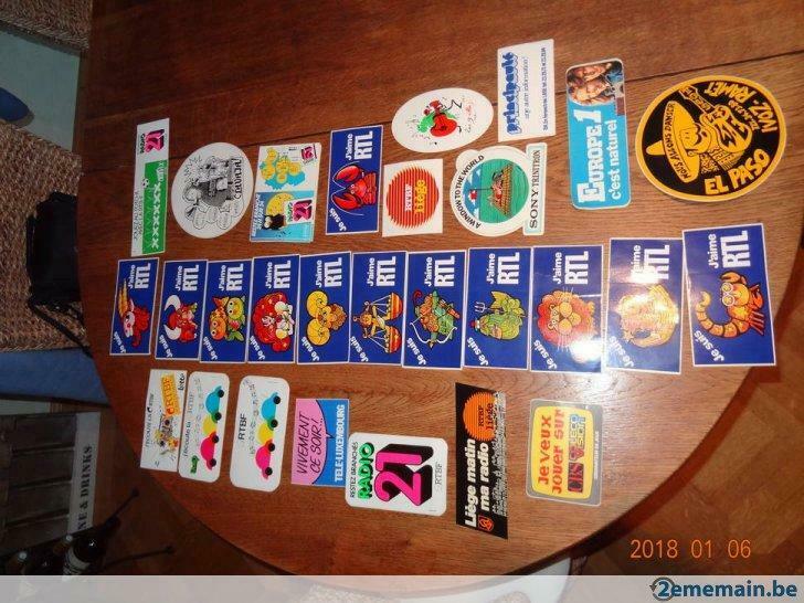 Anciens autocollants de collections, Enlèvement ou Envoi, Utilisé