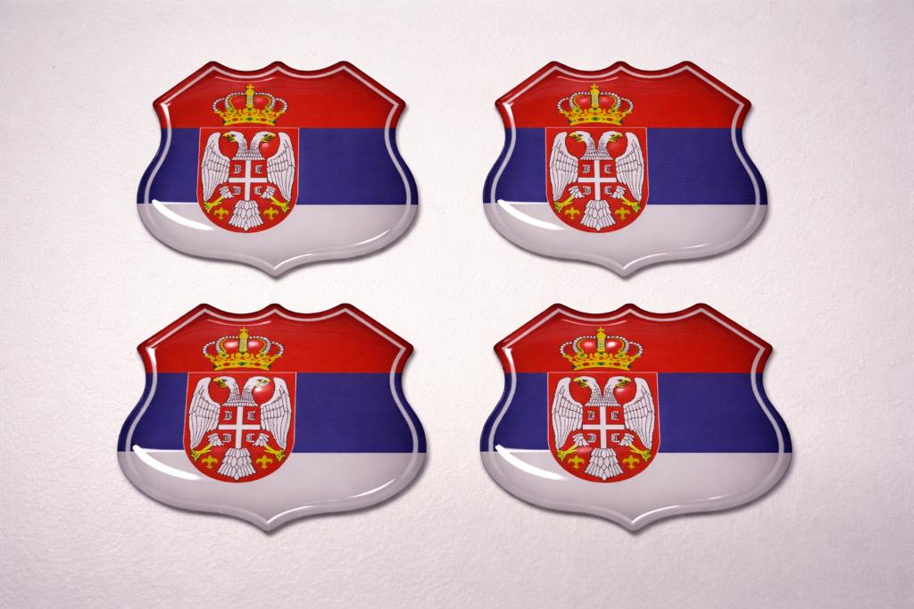 3D Servie gel vlag stickers UV-bestendig, Verzamelen, Verzenden, Nieuw, Overige typen