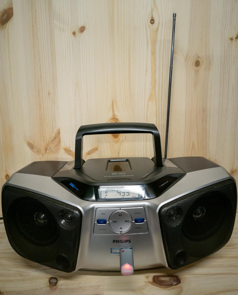 MP3 - CD Soundmachine Philips AZ 1840, TV, Hi-fi & Vidéo, Enlèvement, Utilisé, Radio, Avec lecteur de CD