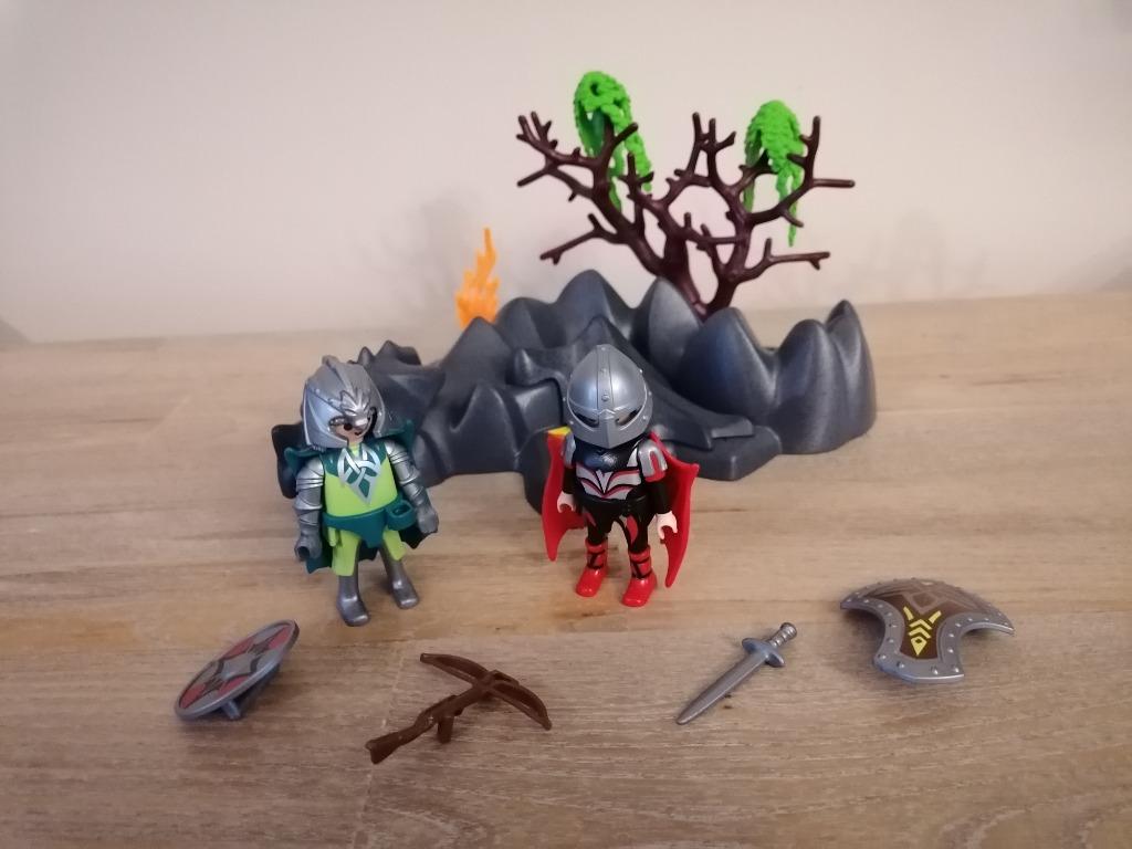 Playmobil 4147 'Compactset Drakenridders', Ophalen of Verzenden, Zo goed als nieuw, Complete set
