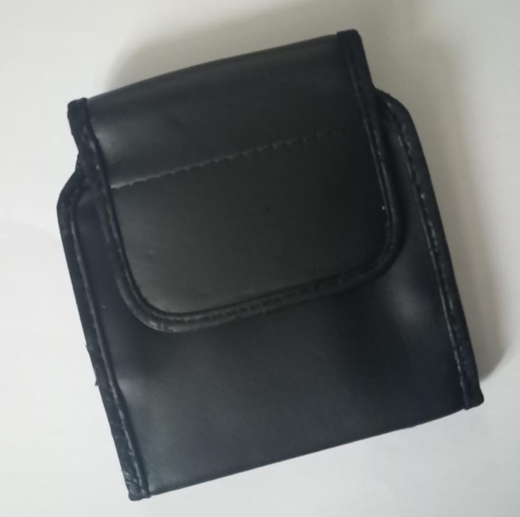 Pochette ceinture Sony pour MiniDisc – Cuir noir – Original, Enlèvement ou Envoi, Lecteur MiniDisc
