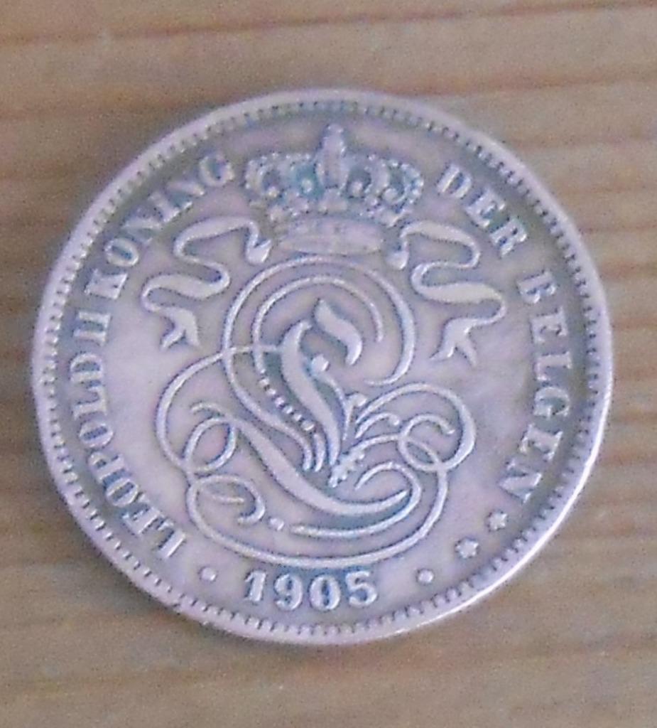 monnaie - 2 centimes Léopold II 1905 - version Flamande, Enlèvement ou Envoi, Bronze, Monnaie en vrac