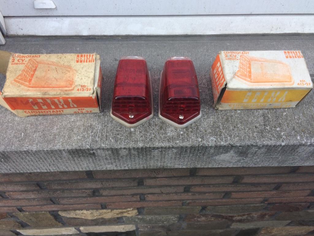 ORIGINEL pinkers voor oude Citroën 2cv, Auto-onderdelen, Verzenden, Nieuw, Citroën