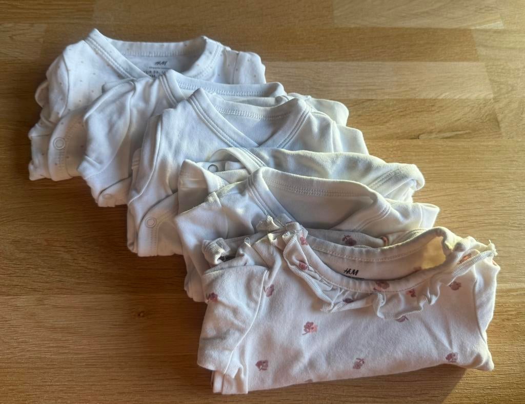 Baby body’s 50/56, Ophalen of Verzenden, Zo goed als nieuw, Jongetje of Meisje, Nacht- of Onderkleding