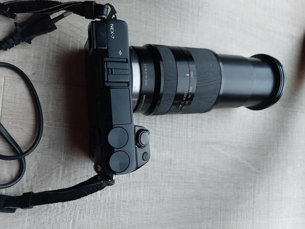 SONY SYSTEEMCAMERA NEX-7 24.3  Digital Camera ++ Sony LENS, Compact, Ophalen of Verzenden, Zo goed als nieuw, Sony