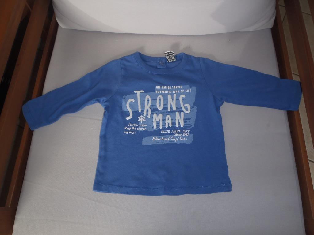 t-shirt longues manches taille 74, Enlèvement ou Envoi, Comme neuf, Garçon, Pull ou Veste