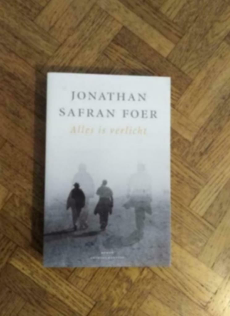 Jonathan Safran Foer: Alles is verlicht, Livres, Romans, Utilisé, Enlèvement ou Envoi