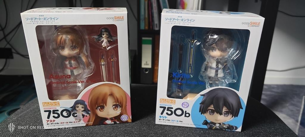 Kirito Asuna Yui Sword Art Online Ordinal Scale Nendoroid 75, Verzamelen, Ophalen