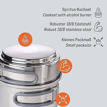 kookset | compact | outdoor koken | GRATIS LEVERING, -, Verzenden, -, ESBIT