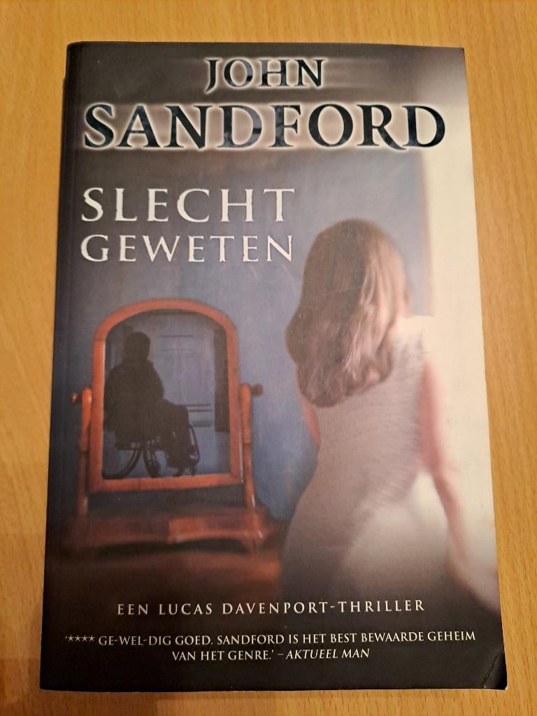 Slecht geweten van John Sandford, Boeken, Ophalen, Zo goed als nieuw, John Sandford