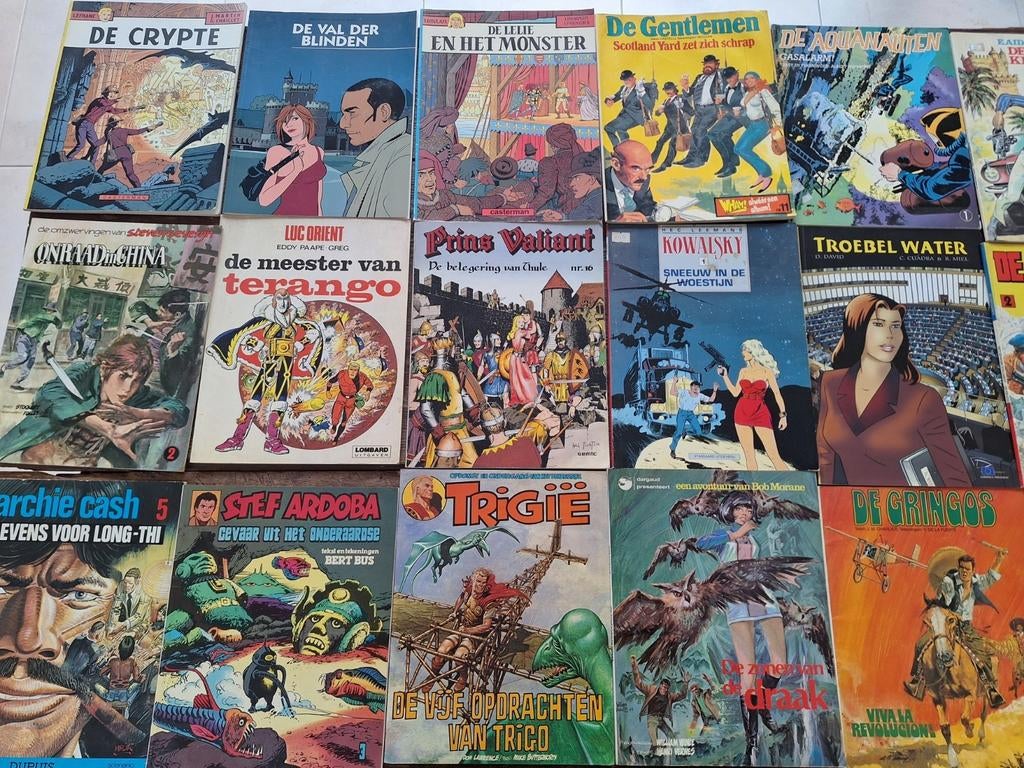 lot volwassenen strips, Boeken, Ophalen of Verzenden, Gelezen