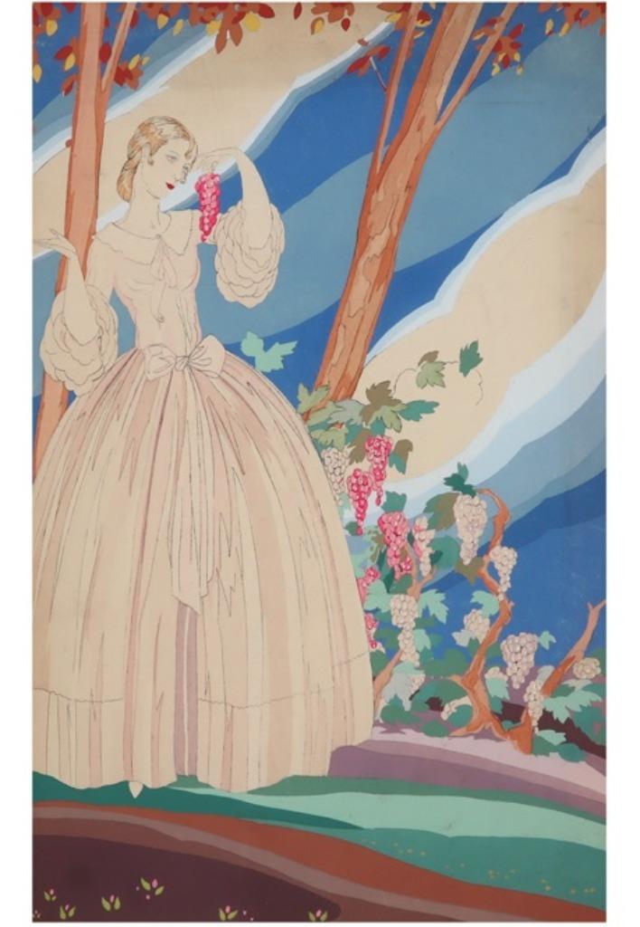 KAREL VAN BELLE : Gouache en Aquarel in kader uit COLLECTIE, Antiek en Kunst, Ophalen