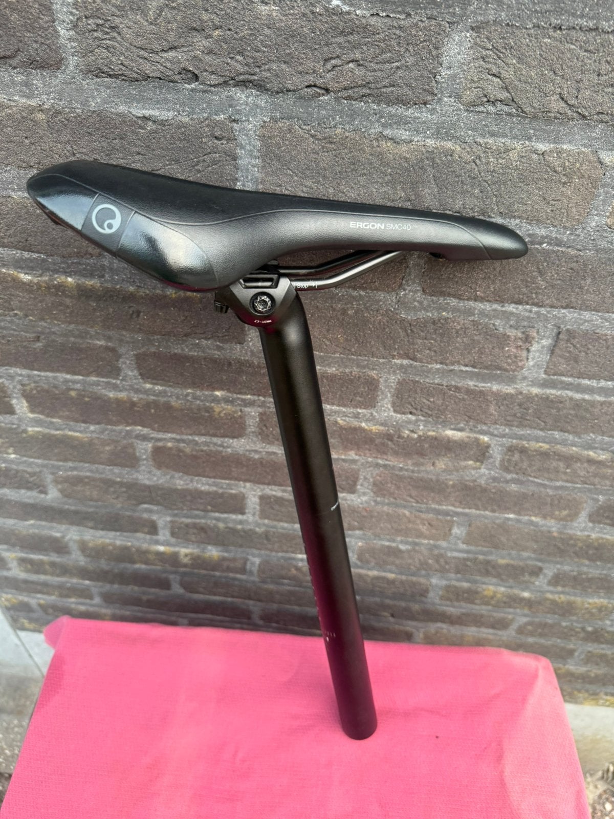 Origineel Stromer Zadel met Vaste Zadelpen (31.6mm), Ophalen, Zo goed als nieuw
