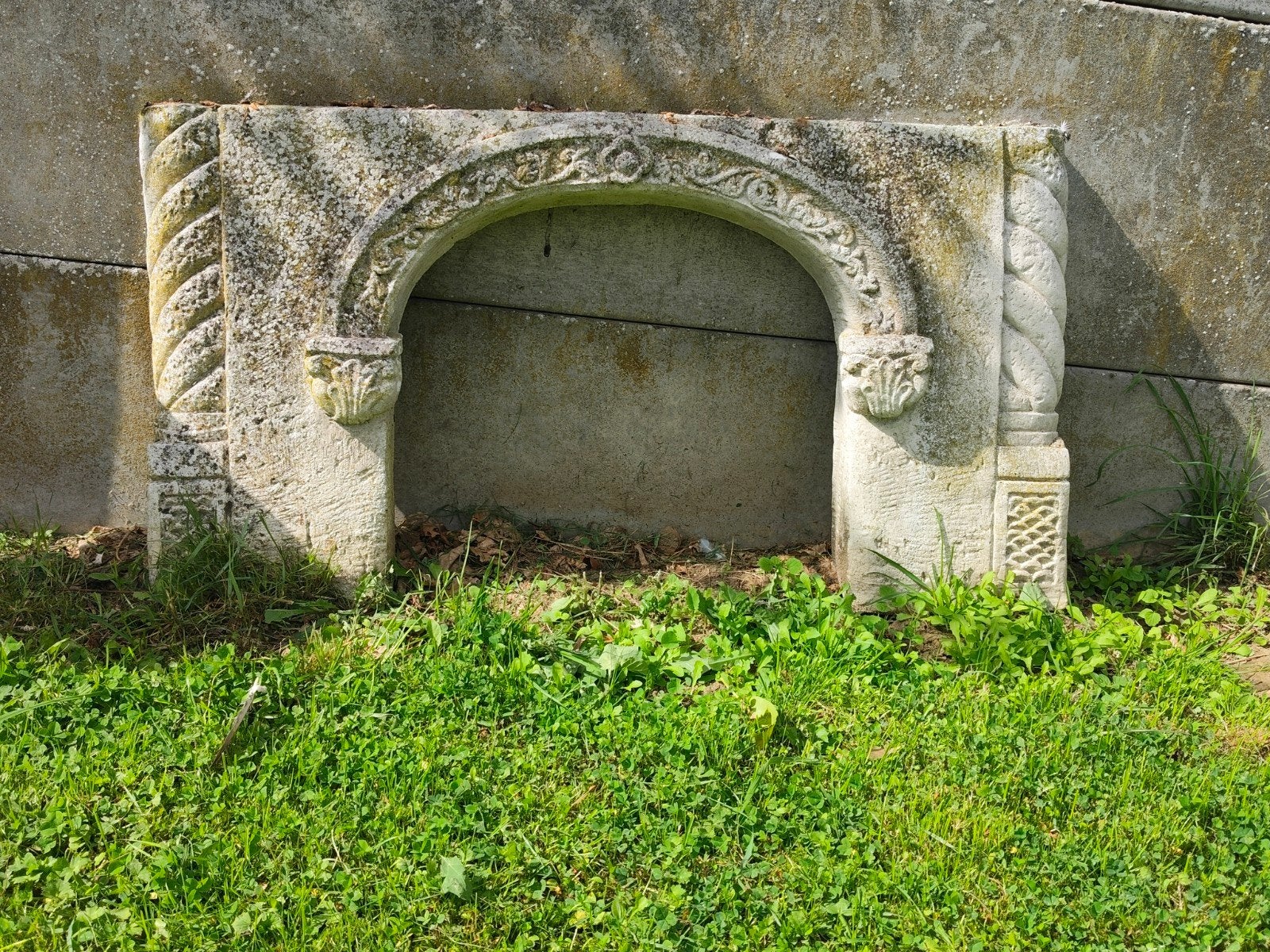 boogomlijsting beton, Enlèvement, Pierre ou céramique, Gris