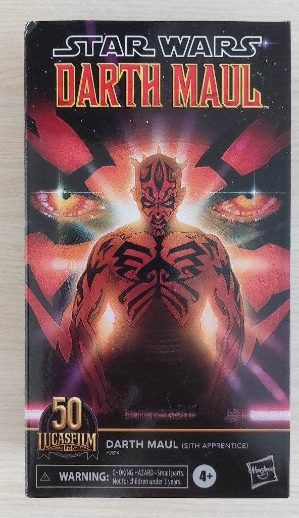 Star wars black series darth maul 50th anniversary, Verzamelen, Star Wars, Ophalen of Verzenden, Nieuw, Actiefiguurtje