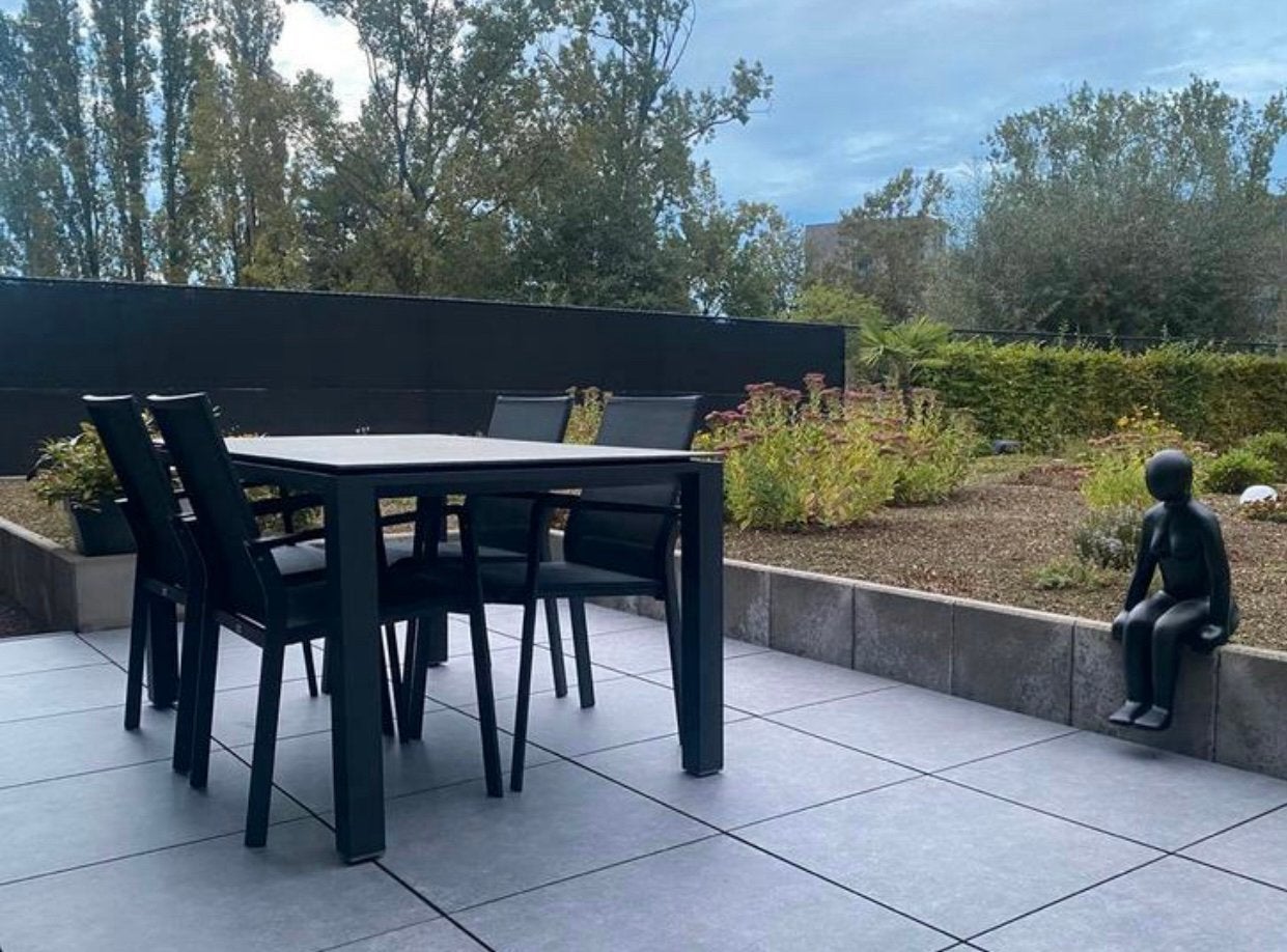 Life Outdoor Living tuinset, Table d'appoint, Salons de jardin, Aluminium, Comme neuf