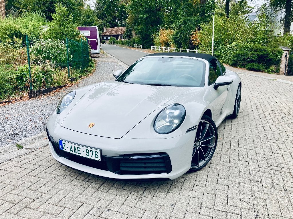 Porsche 911 Targa 4, 17.000 km!!!, Auto's, Automaat, Lichtsensor, Cabriolet, Leder
