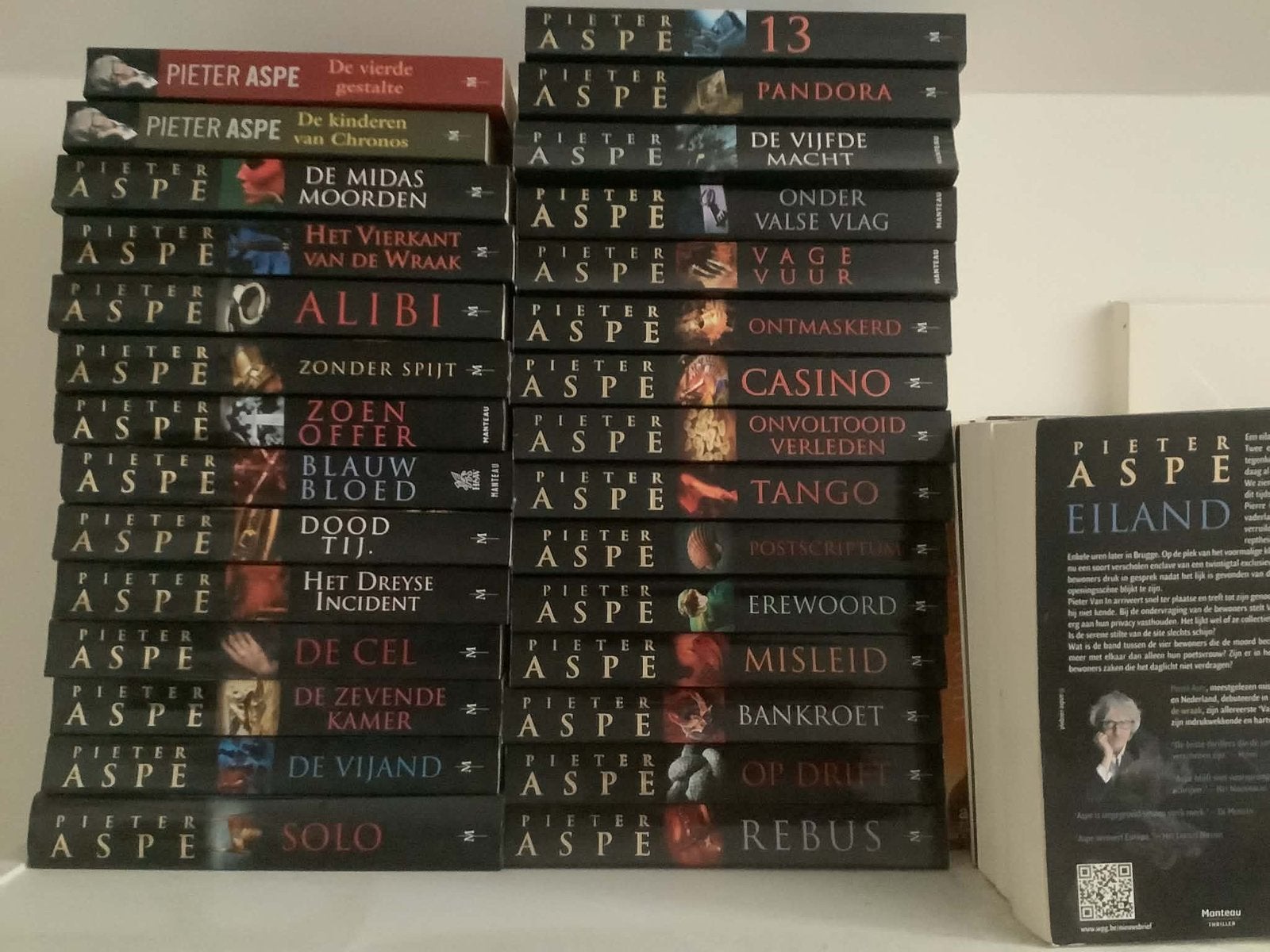 Aspe reeks, Boeken, Detectives, Ophalen, Zo goed als nieuw