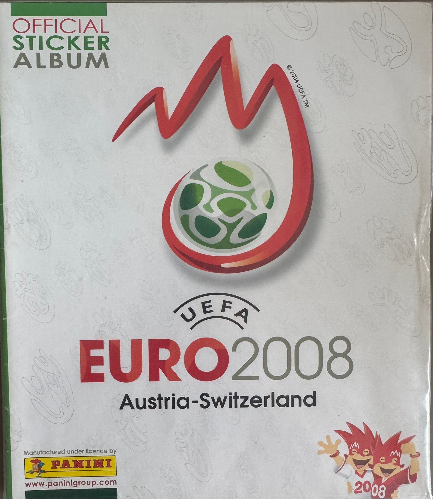 Panini Euro 2008 - album met complete stickerset., Boeken, Ophalen