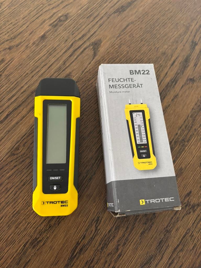 Vochtmeter Trotec BM22, Bricolage & Construction, Instruments de mesure, Enlèvement ou Envoi, Comme neuf