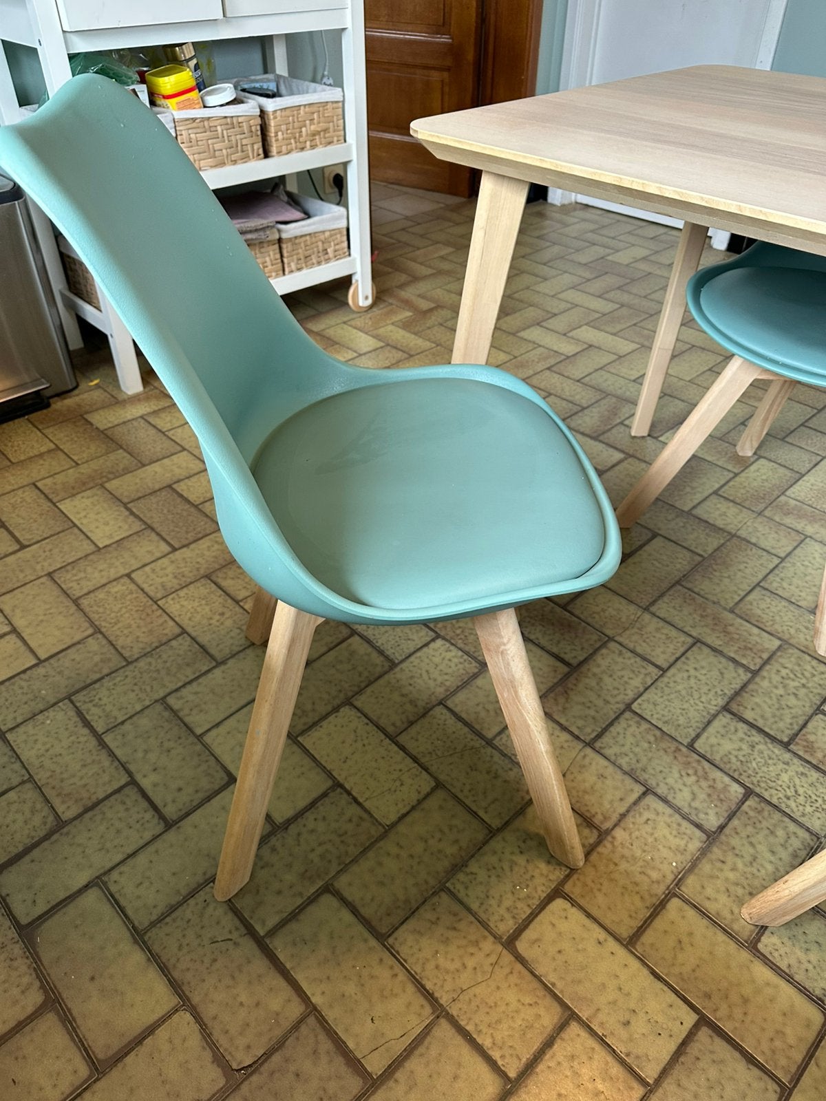 Maison du monde kuipstoelen 4 stuks, Enlèvement