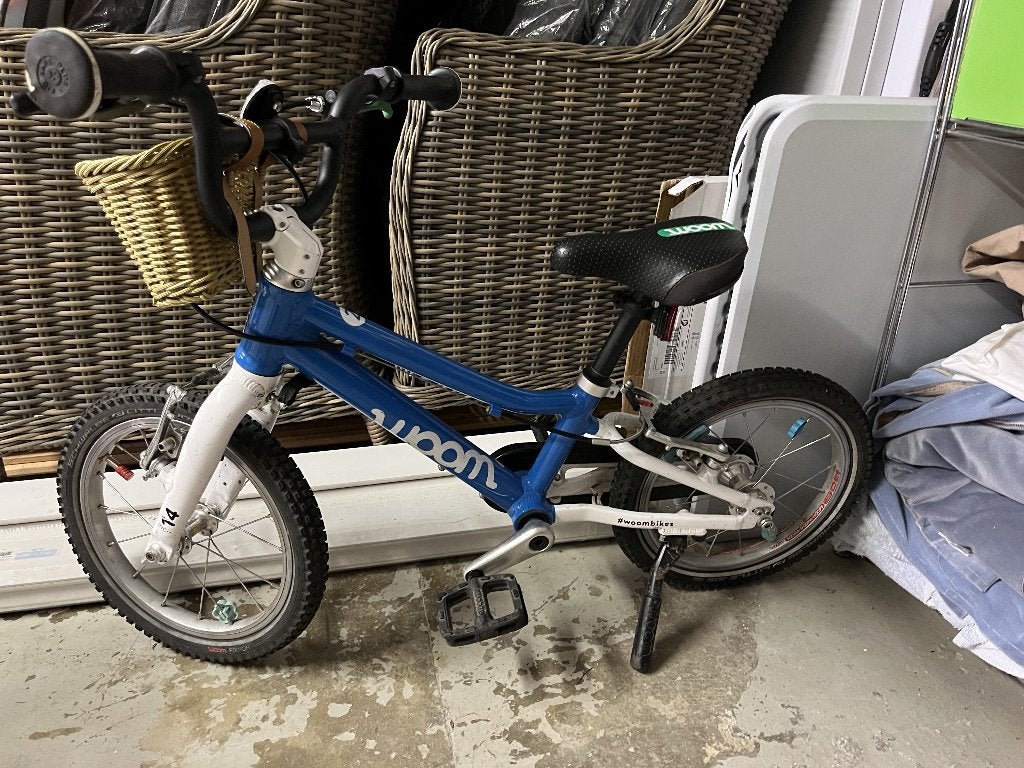 Woom 14 inch kinderfiets, Enlèvement, Utilisé, Woom, Frein à disque