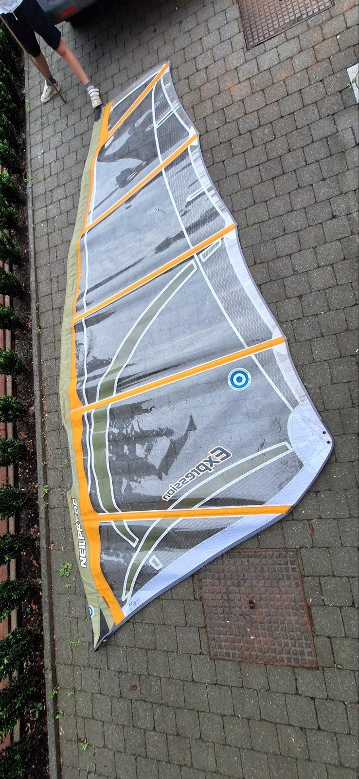Neilpryde Expression 5.7m2, Watersport en Boten, Windsurfen, Ophalen, Neilpryde