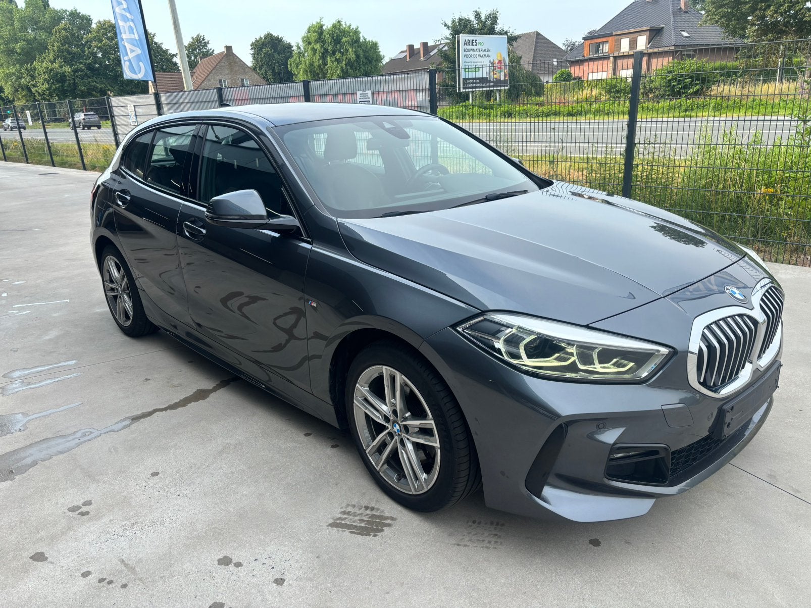 Bmw 118ia M-pack bj 11/2021 met 65000 km, 1 Reeks, Leder en Stof, Bedrijf, 5 deurs