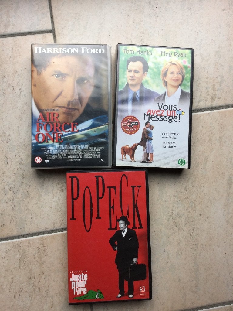 VEEL VHS: „FORD-HANK, RYAN-POPECK”, Ophalen of Verzenden