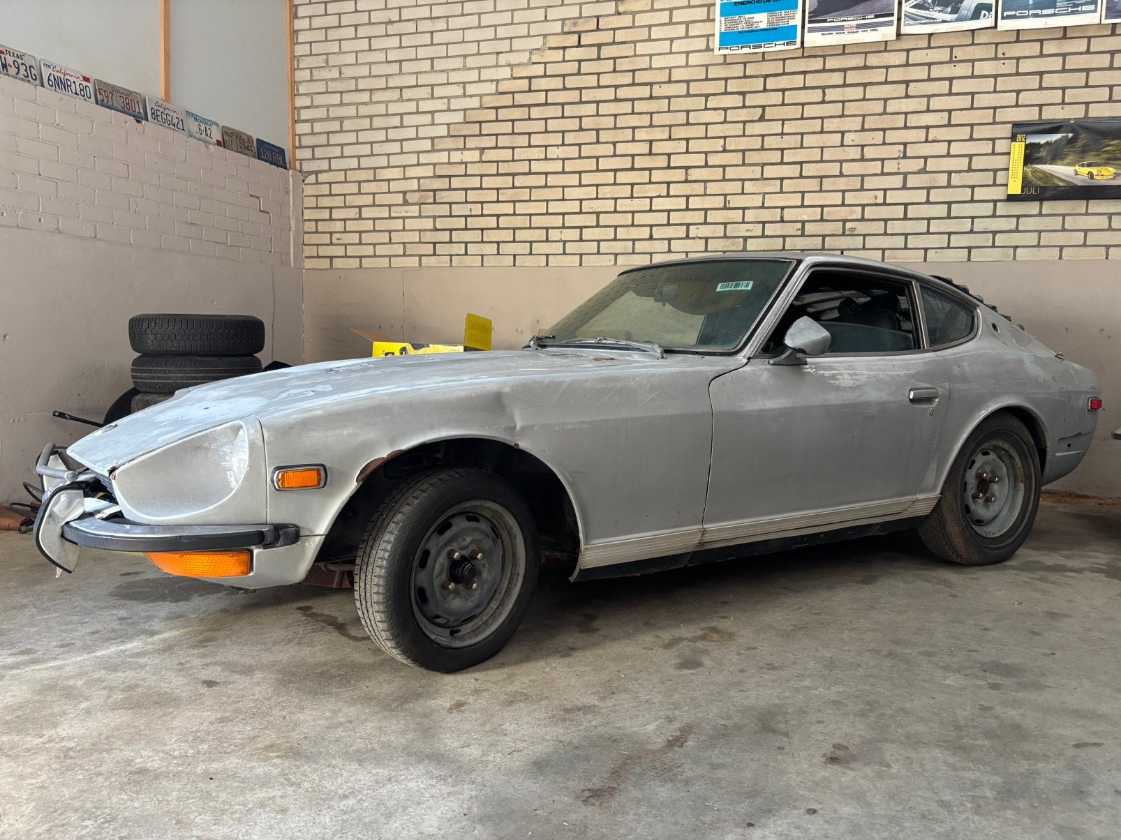 Datsun 240Z Coupe uit 1973 origineel project, Achat, Boîte manuelle, Noir, 2 portes