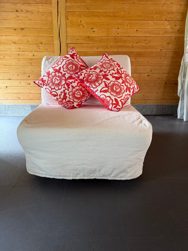Slaapzetel ikea, Maison & Meubles, Chambre à coucher | Canapés-lits, Blanc, 190 cm ou moins, Une personne, Comme neuf