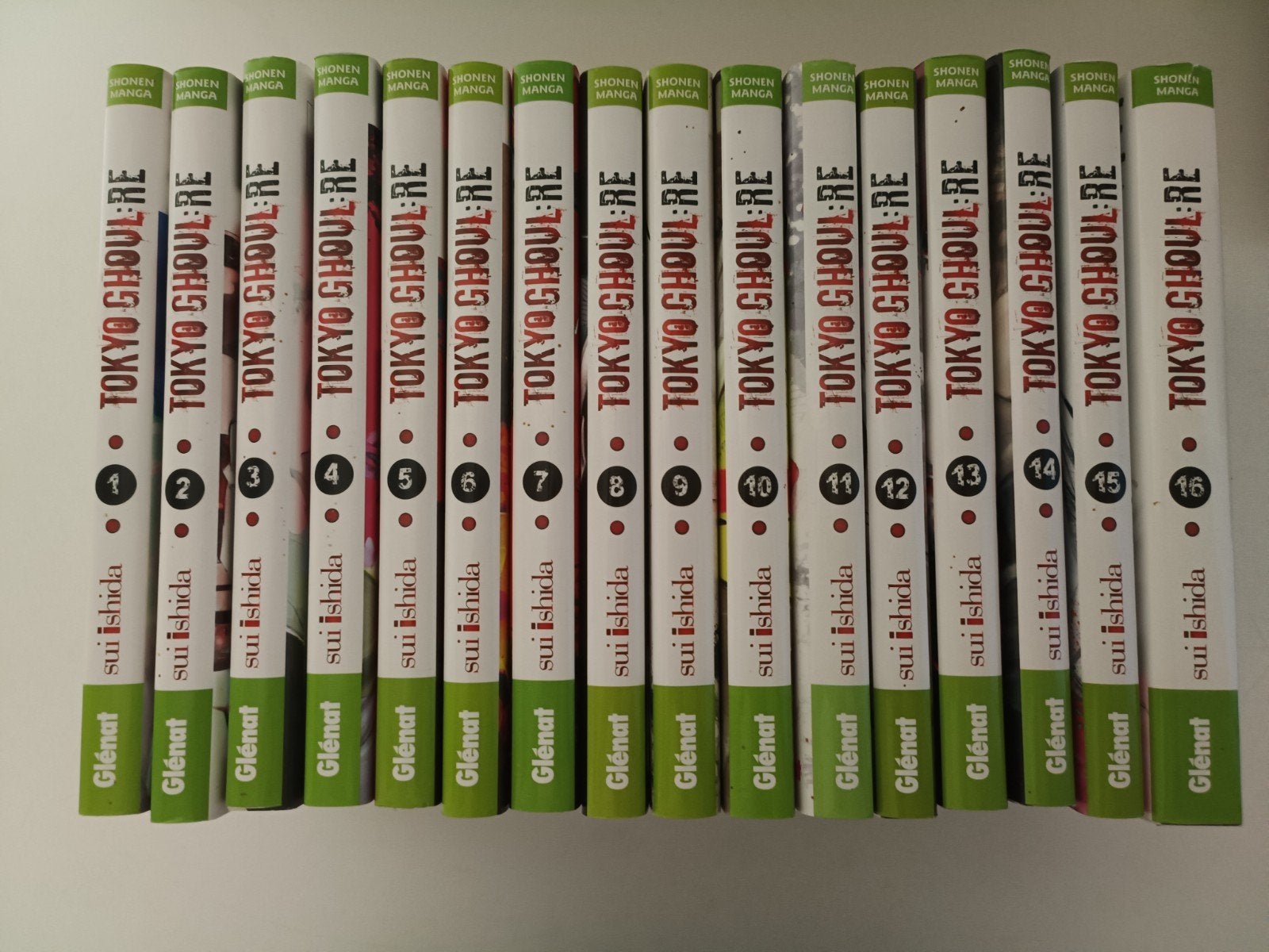 Lot Tokyo Ghoul Re, Boeken, Complete serie of reeks, Ophalen of Verzenden, Zo goed als nieuw, Japan (Manga)