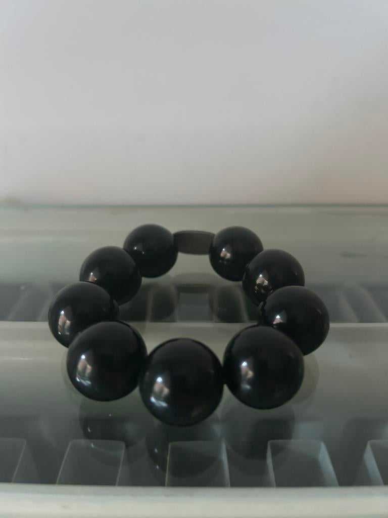 Zwarte armband Xandres NIEUW, Handtassen en Accessoires, Ophalen, Nieuw